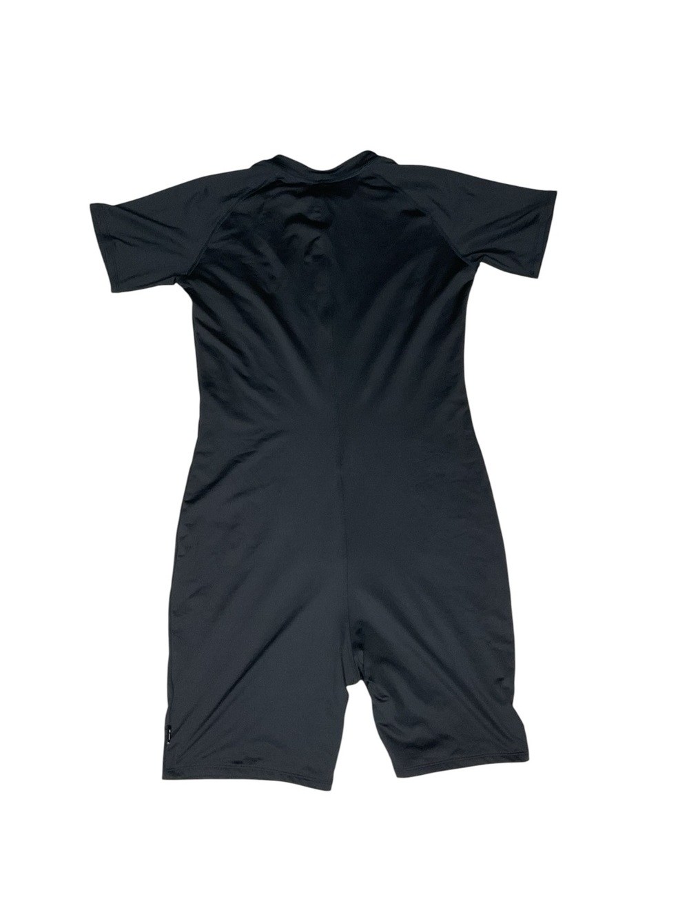 TomboyX Black Zip Front One Piece Swimsuit Rainbow Stripe XL - Picture 3 of 6